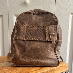 Pure Dixie Leather Backpack